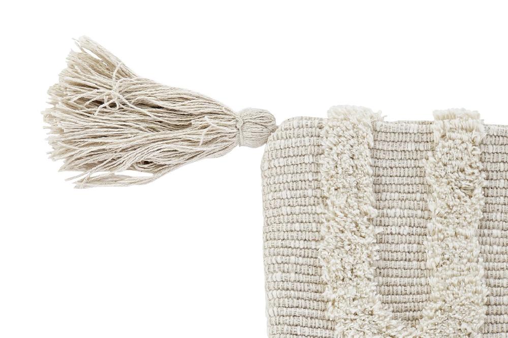 Dekodonia Dos Fundas Cojin Algodon 45x3x45 Flecos Beige
