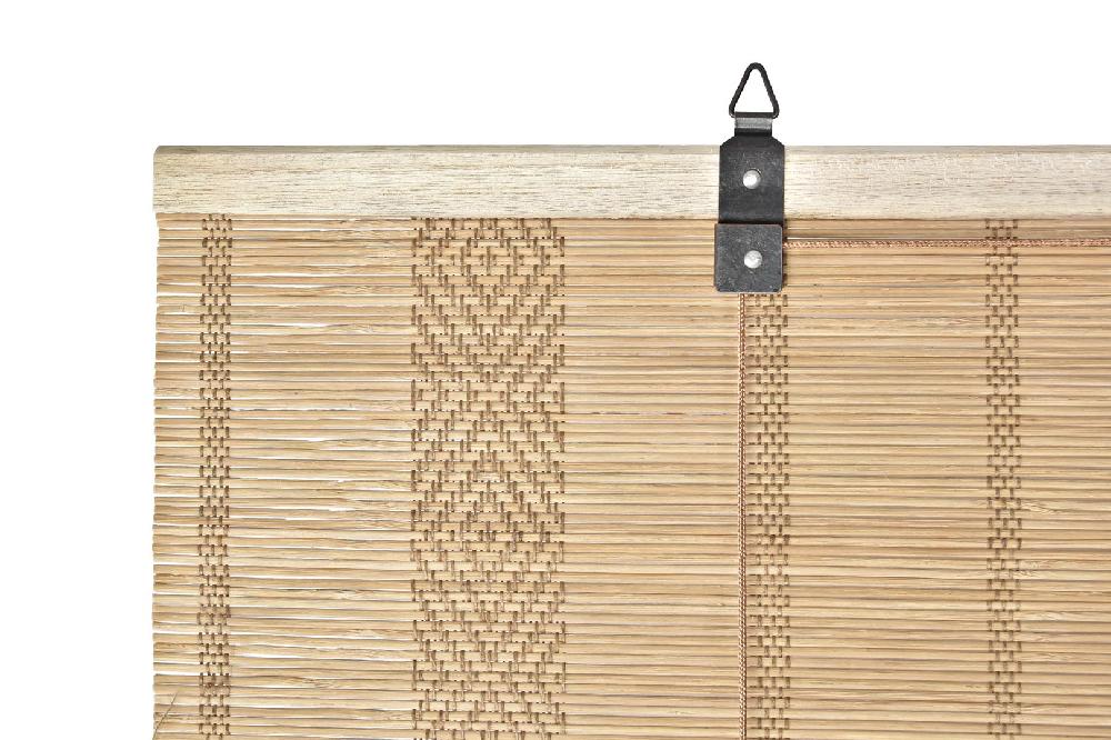 Dekodonia ESTOR BAMBÚ ENROLLABLE MARRÓN CLARO 120CM