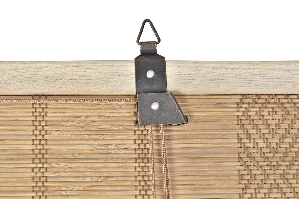 Dekodonia ESTOR BAMBÚ ENROLLABLE MARRÓN CLARO 120CM