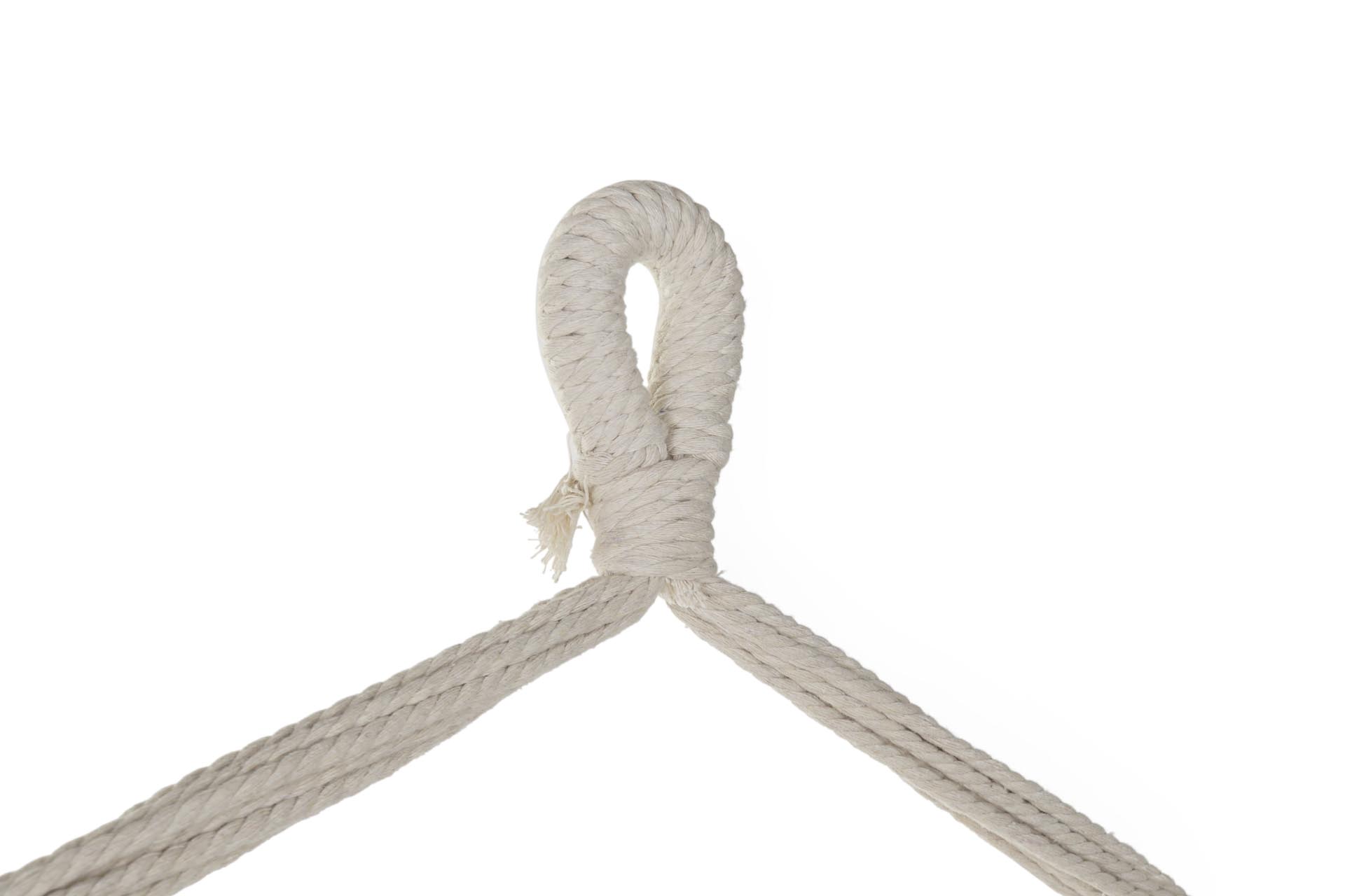 Dekodonia Hamaca Algodon Pino 90x90x135 100kgs Cojin Beige