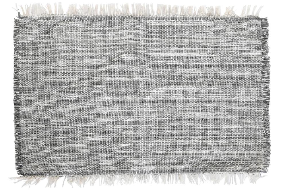 Dekodonia PACK SEIS MANTELES INDIVIDUALES RECICLADO GRIS