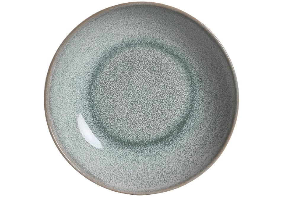 Dekodonia PACK SEIS PLATOS GRES ESMALTADO AZUL GRANDES