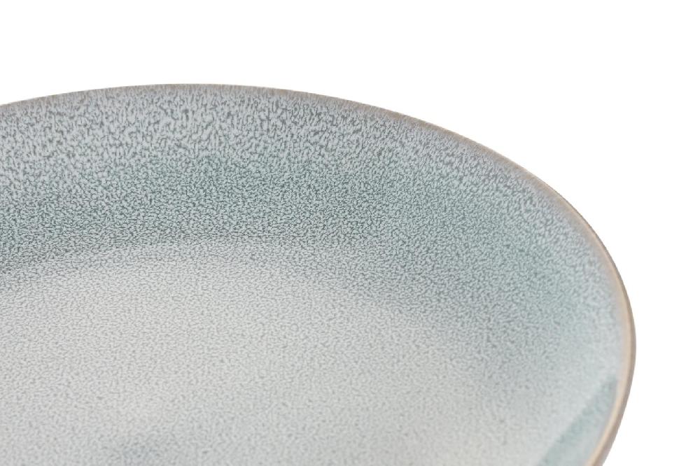 Dekodonia PACK SEIS PLATOS GRES ESMALTADO AZUL MEDIANOS