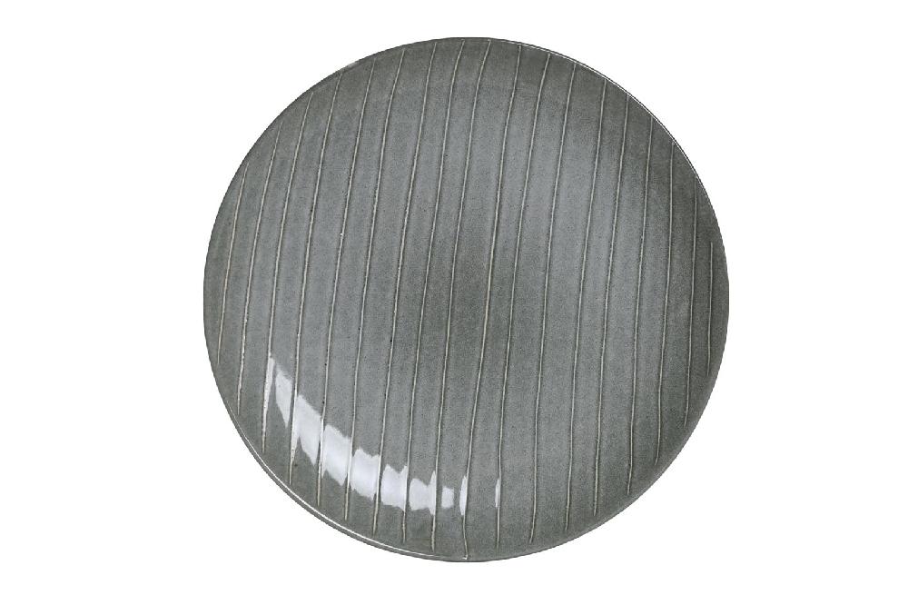 Dekodonia PACK SEIS PLATOS GRES ESMALTADO MEDIANOS VERDES