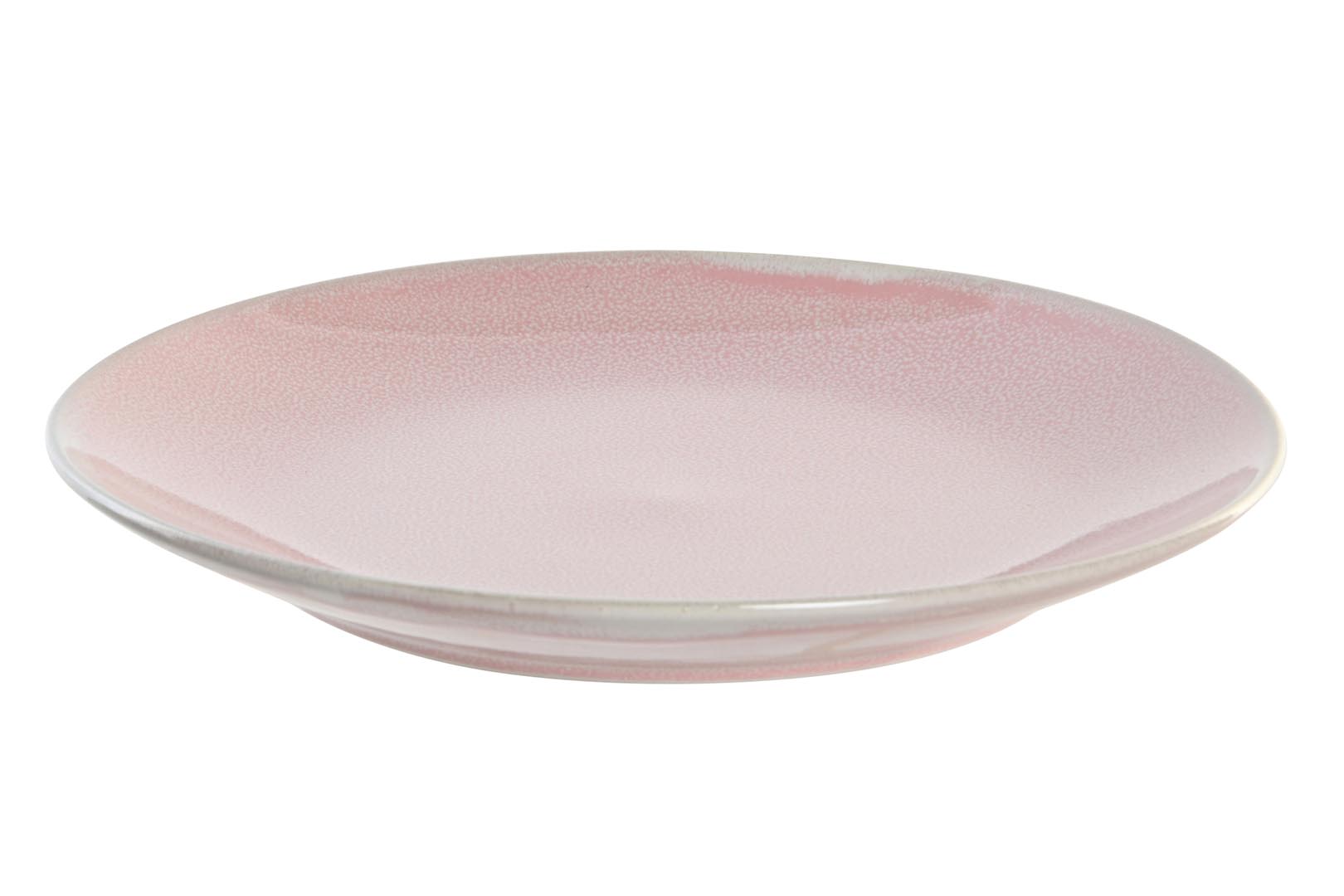 Dekodonia PACK SEIS PLATOS LLANOS GRANDES GRES ROSAS