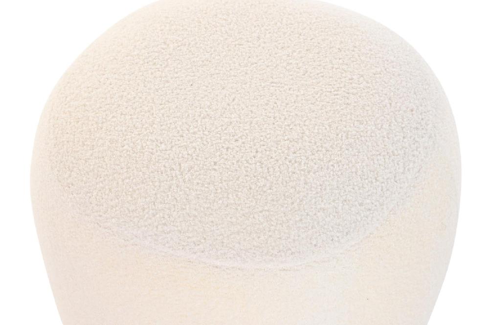 Dekodonia Reposapies Poliester 50x50x38 Borreguito Blanco