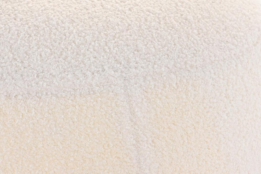 Dekodonia Reposapies Poliester 50x50x38 Borreguito Blanco