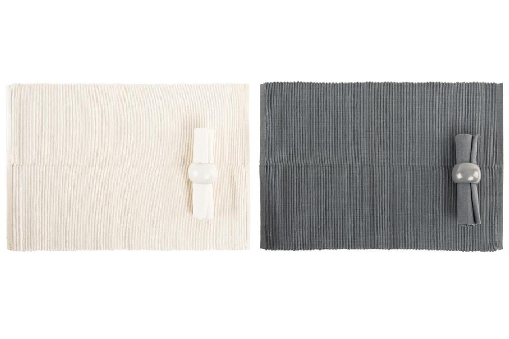 Dekodonia SET MANTELITOS Y SERVILLETAS CON SERVILLETERO