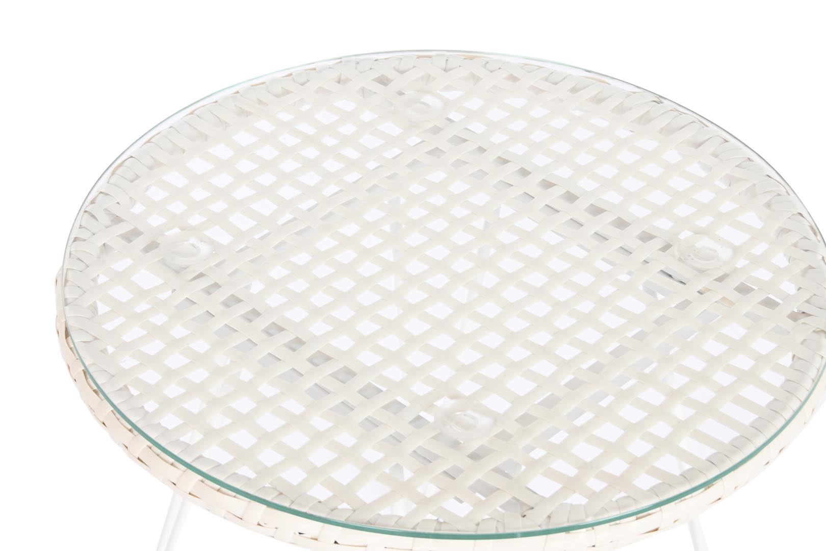 Dekodonia SET SILLAS Y MESA RATÁN SINTÉTICO CON COJINES