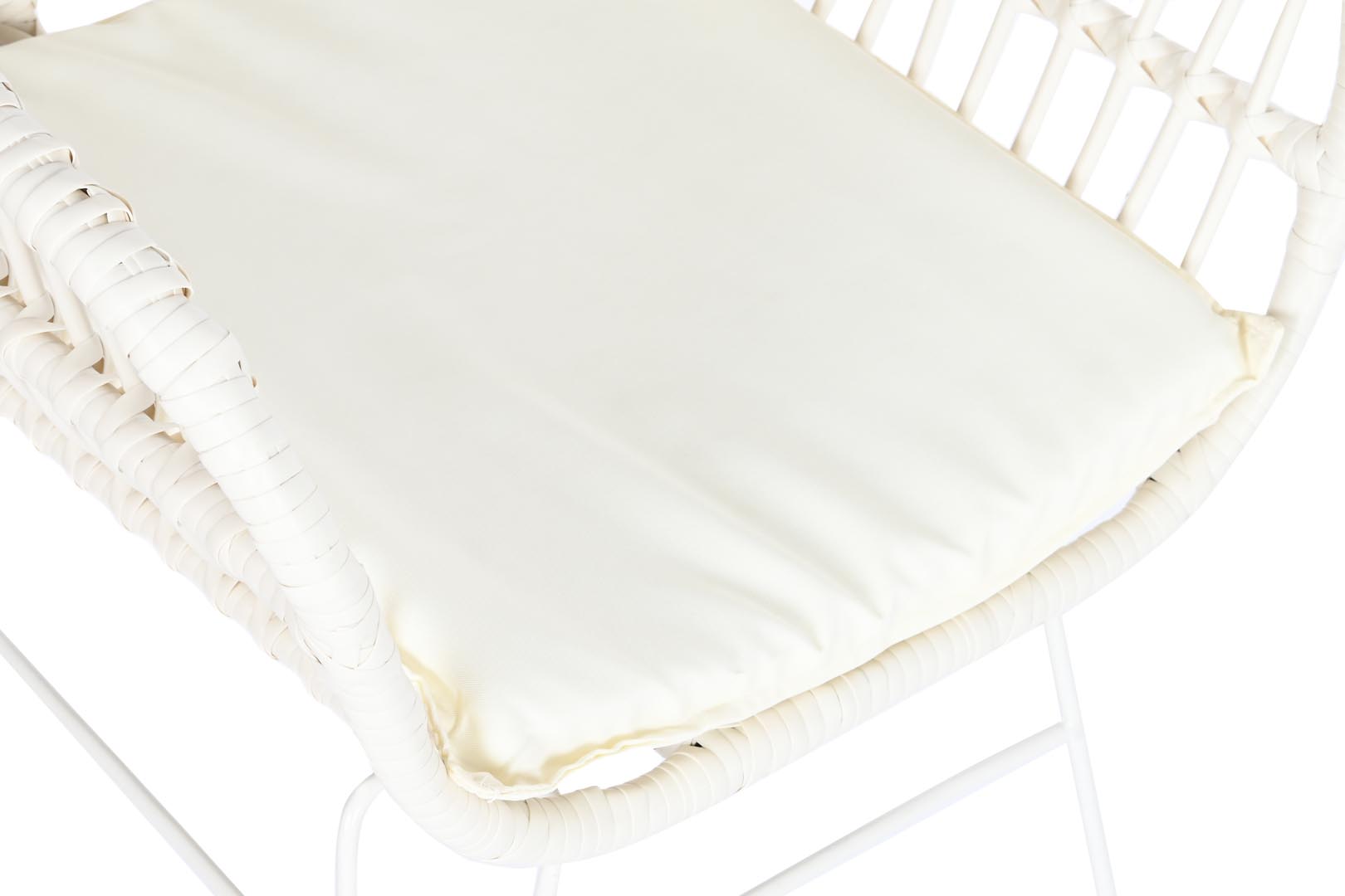 Dekodonia SET SILLAS Y MESA RATÁN SINTÉTICO CON COJINES