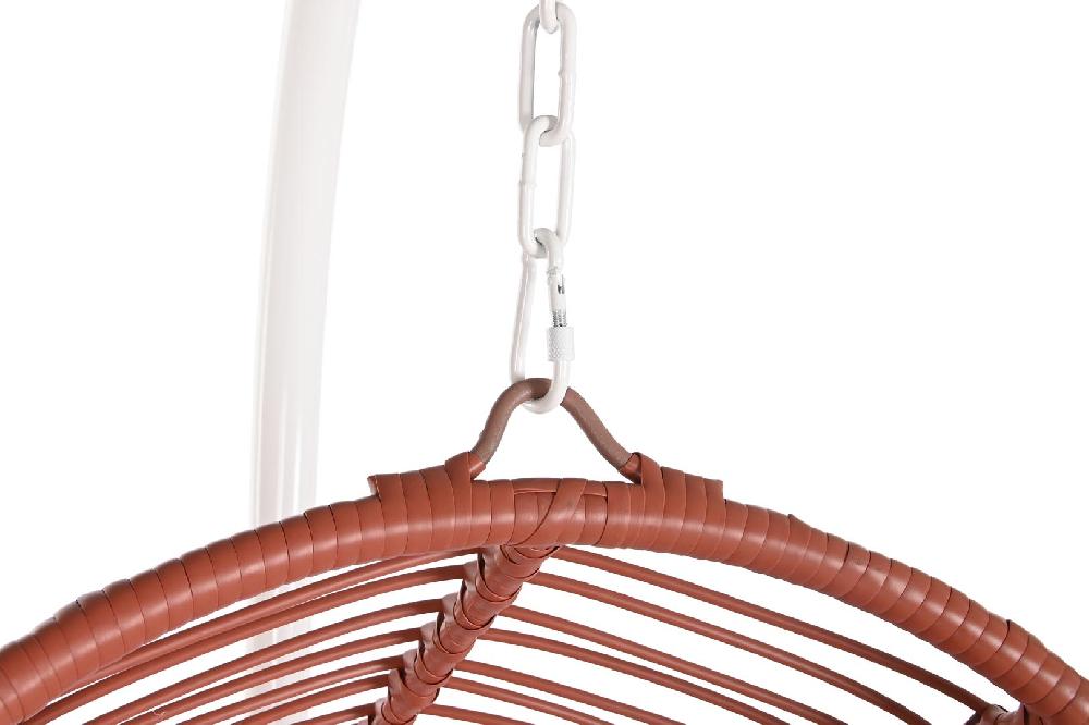 Dekodonia Sillón Jardín Ratán Sintético Setes Terracota Colgante