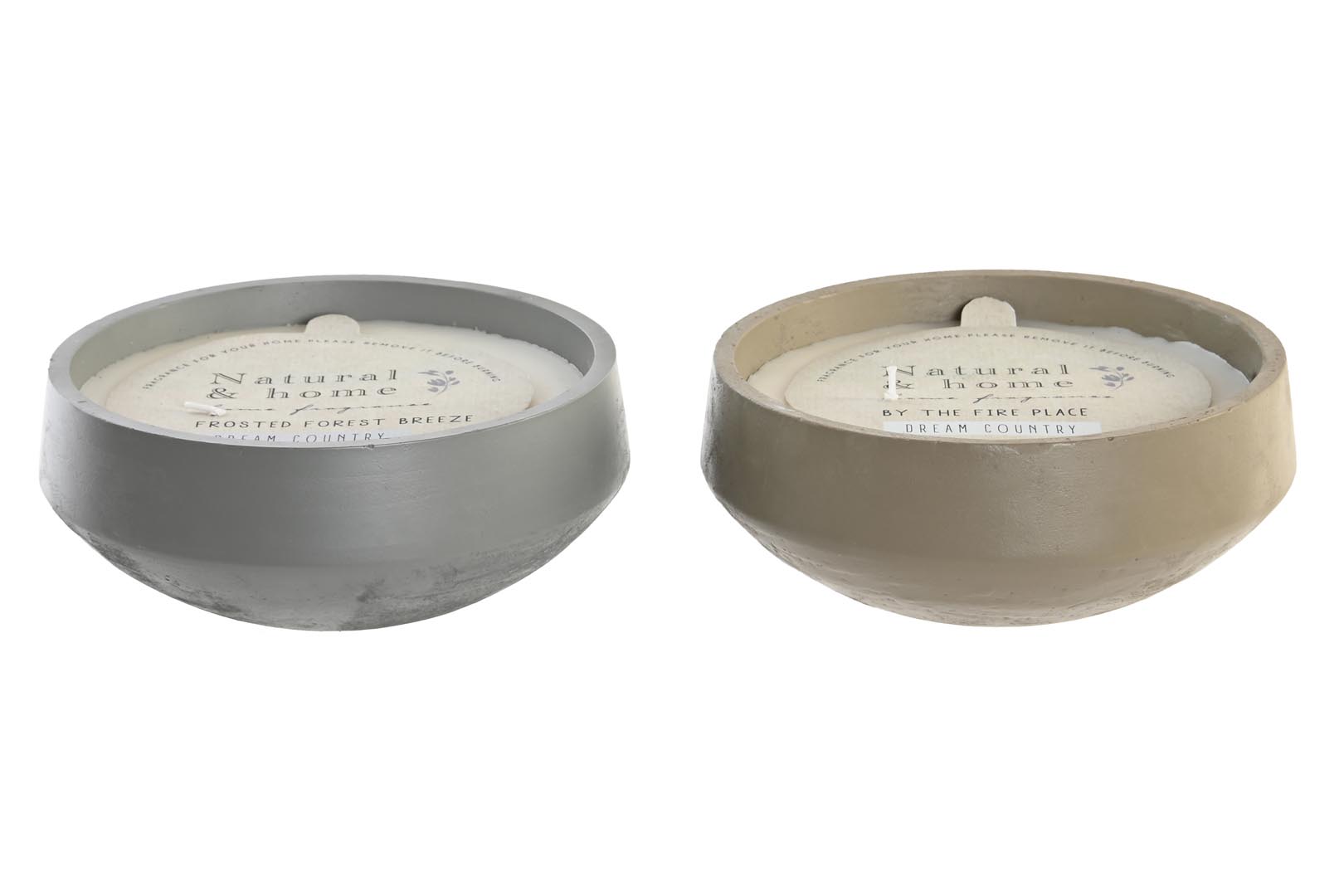 Dekodonia Vela cemento 20x20x8 360 gr citronela 2 surt