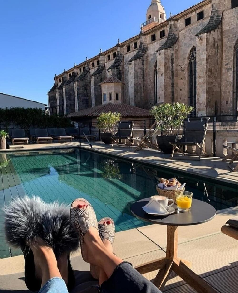 Del Rio London Classic Finn Raccoon Flats Grey - Suede Slingback