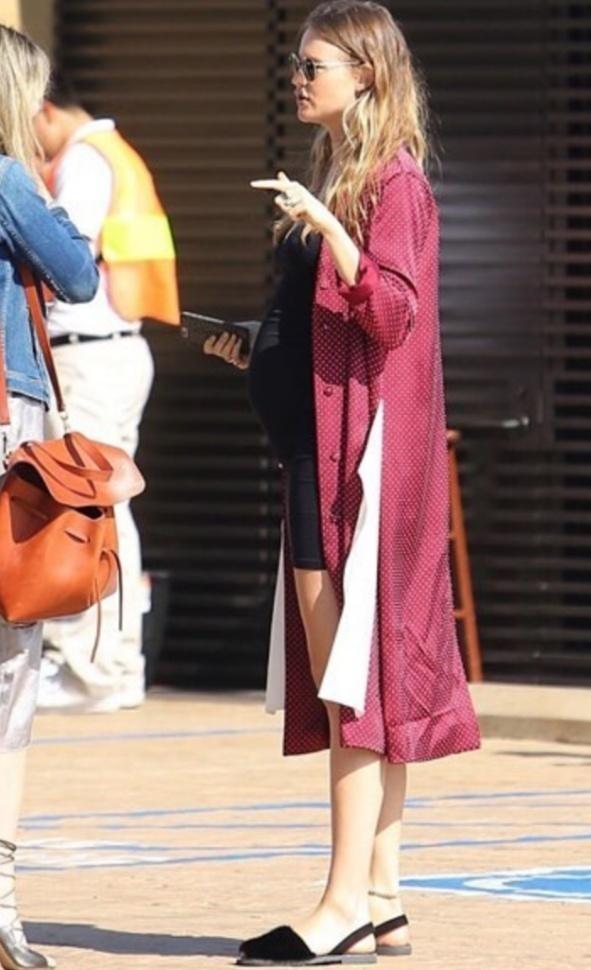 Del rio london Classic mink flats black - suede slingback