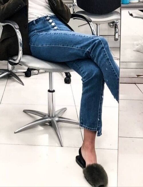 Del rio london Classic mink flats forest green - suede slingback