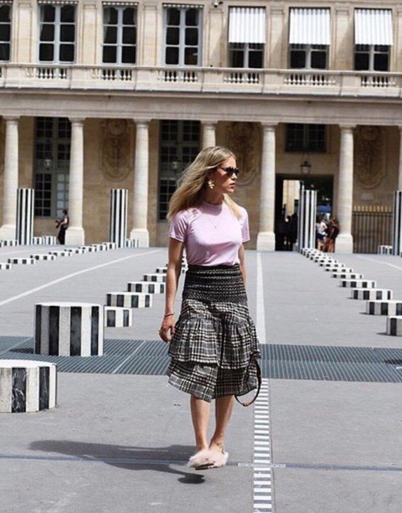 Del Rio London Classic Tuscan Lamb Flats Pink - Suede Slingback