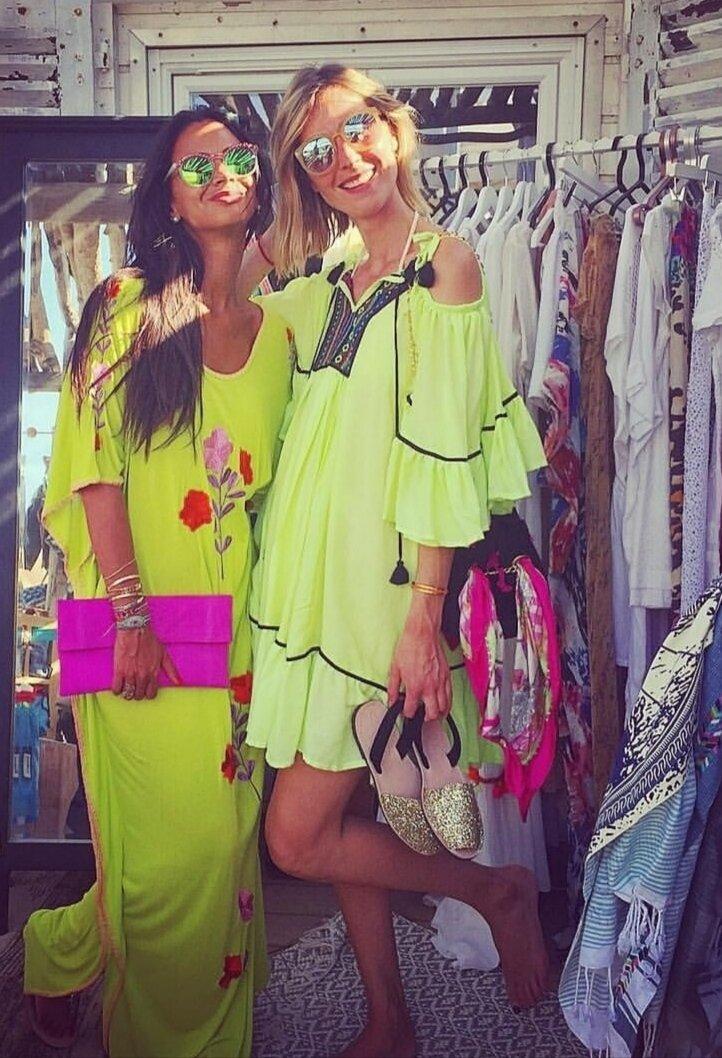 Del rio london Classic Ibiza flats gold