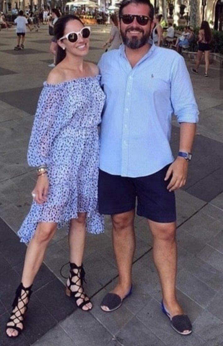 Del Rio London Classic Snake Embossed Flats Grey