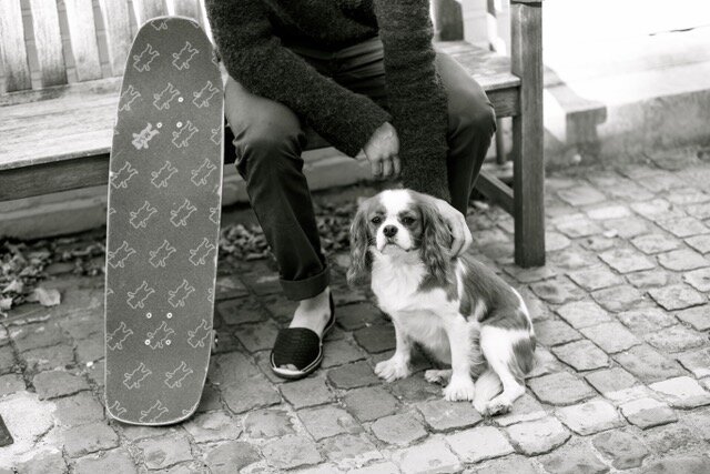Del Rio London Classic Snake Embossed Flats Navy