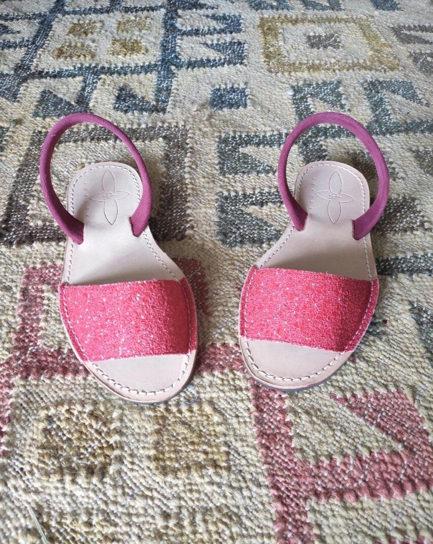 Del rio london Ibiza sandals coral