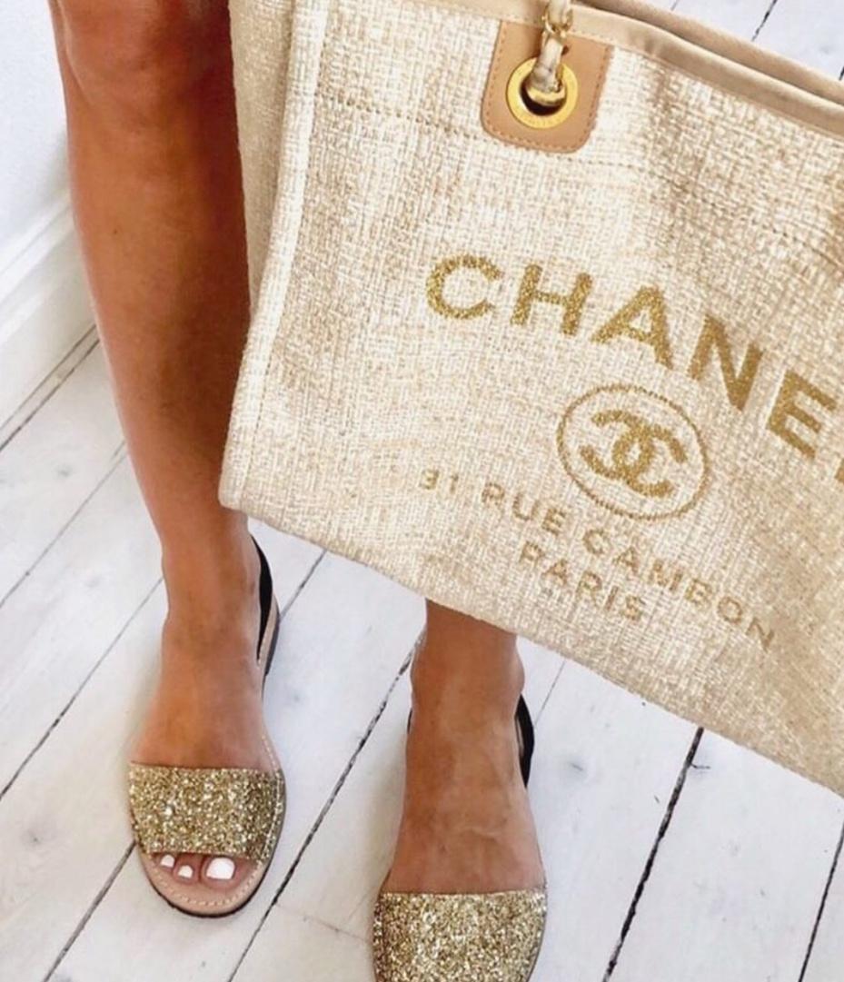 Del rio london Ibiza sandals gold