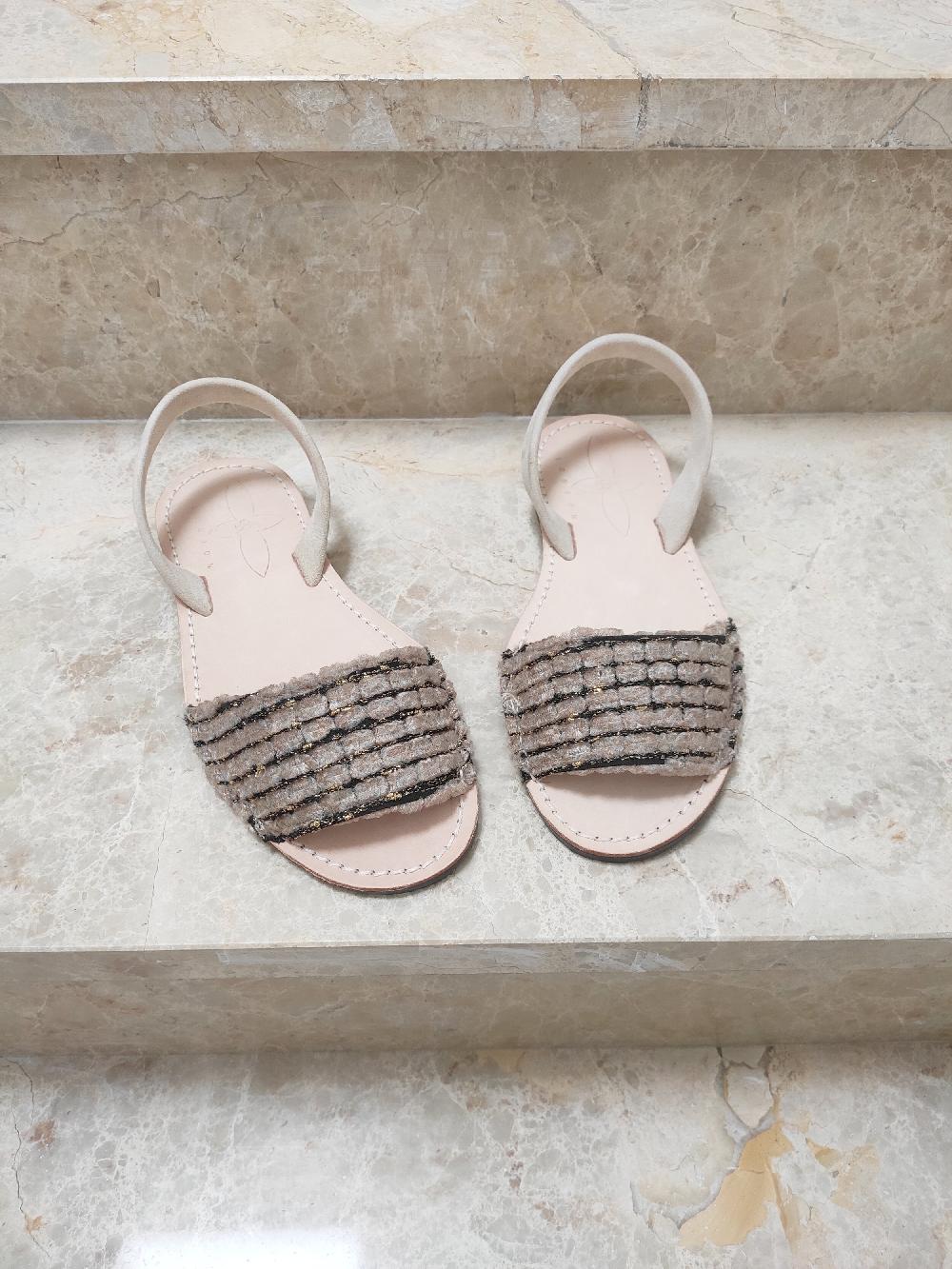 Del rio london Sandals in repurposed fabric