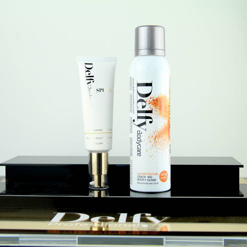 Delfy PACK SPF50+ + Protección solar