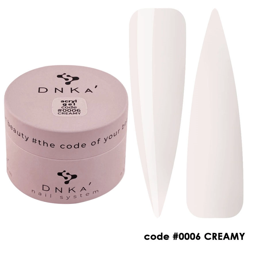 Dessata Acryl Gel DNKa’ 30 ml #0006 Creamy