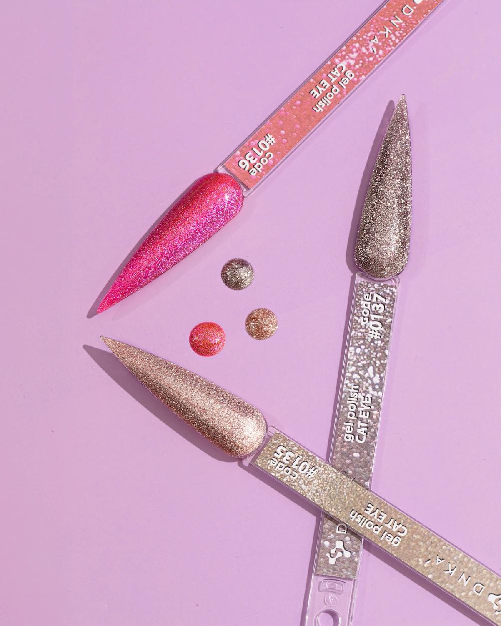 Dessata Color Gel Polish DNKa’ 12 Ml #0135 Cat Eye