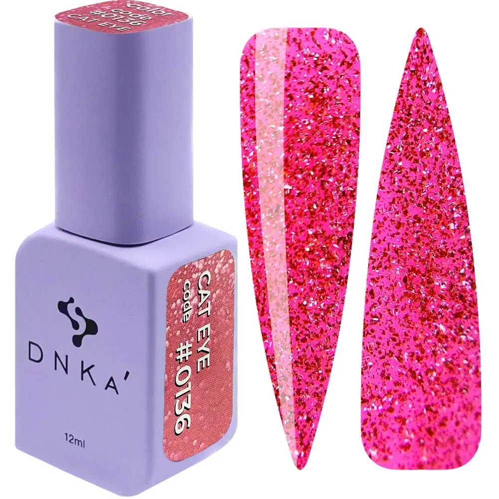 Dessata Color Gel Polish DNKa’ 12 ml #0136 Cat Eye