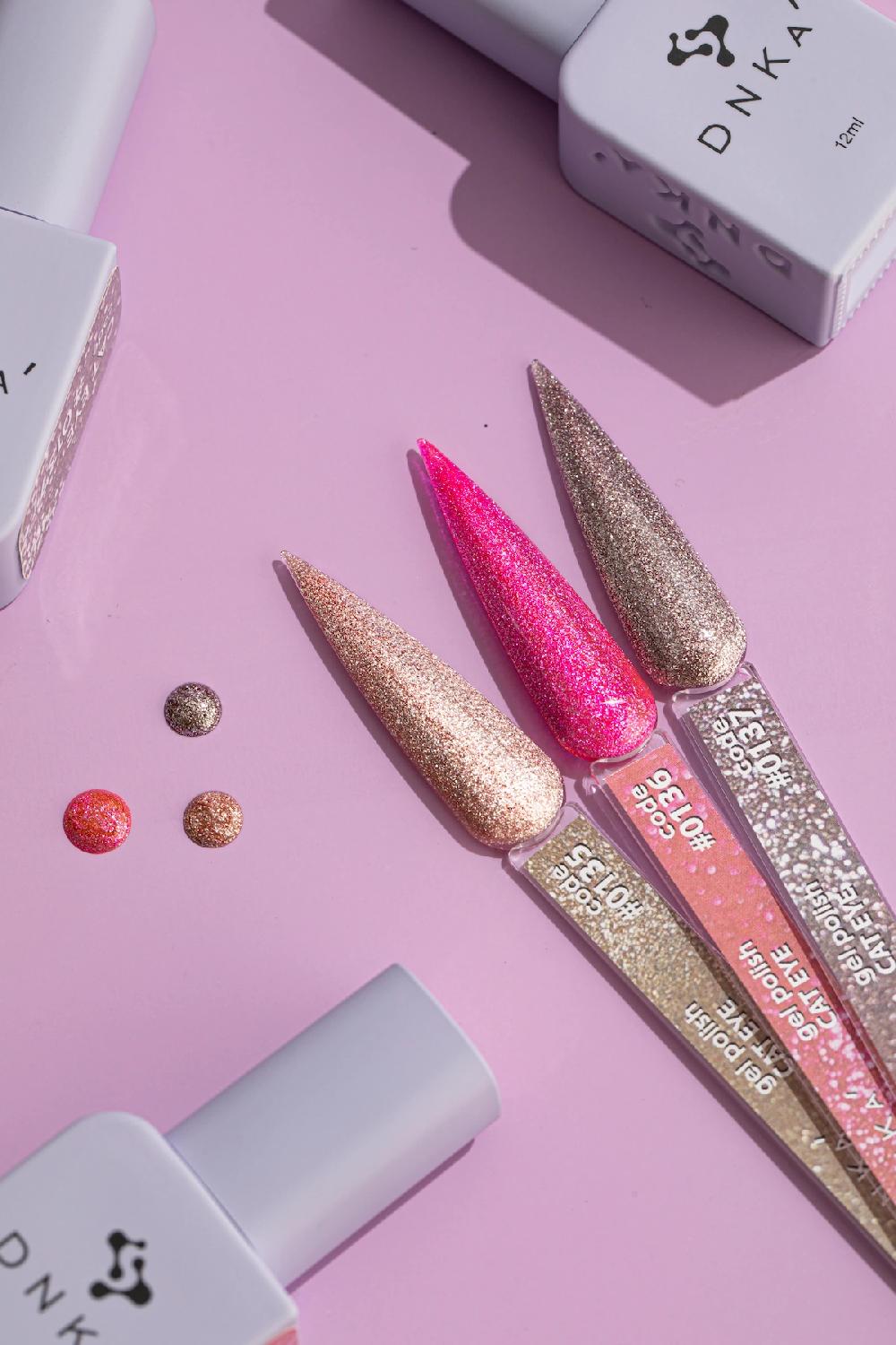 Dessata Color Gel Polish DNKa’ 12 Ml #0137 Cat Eye