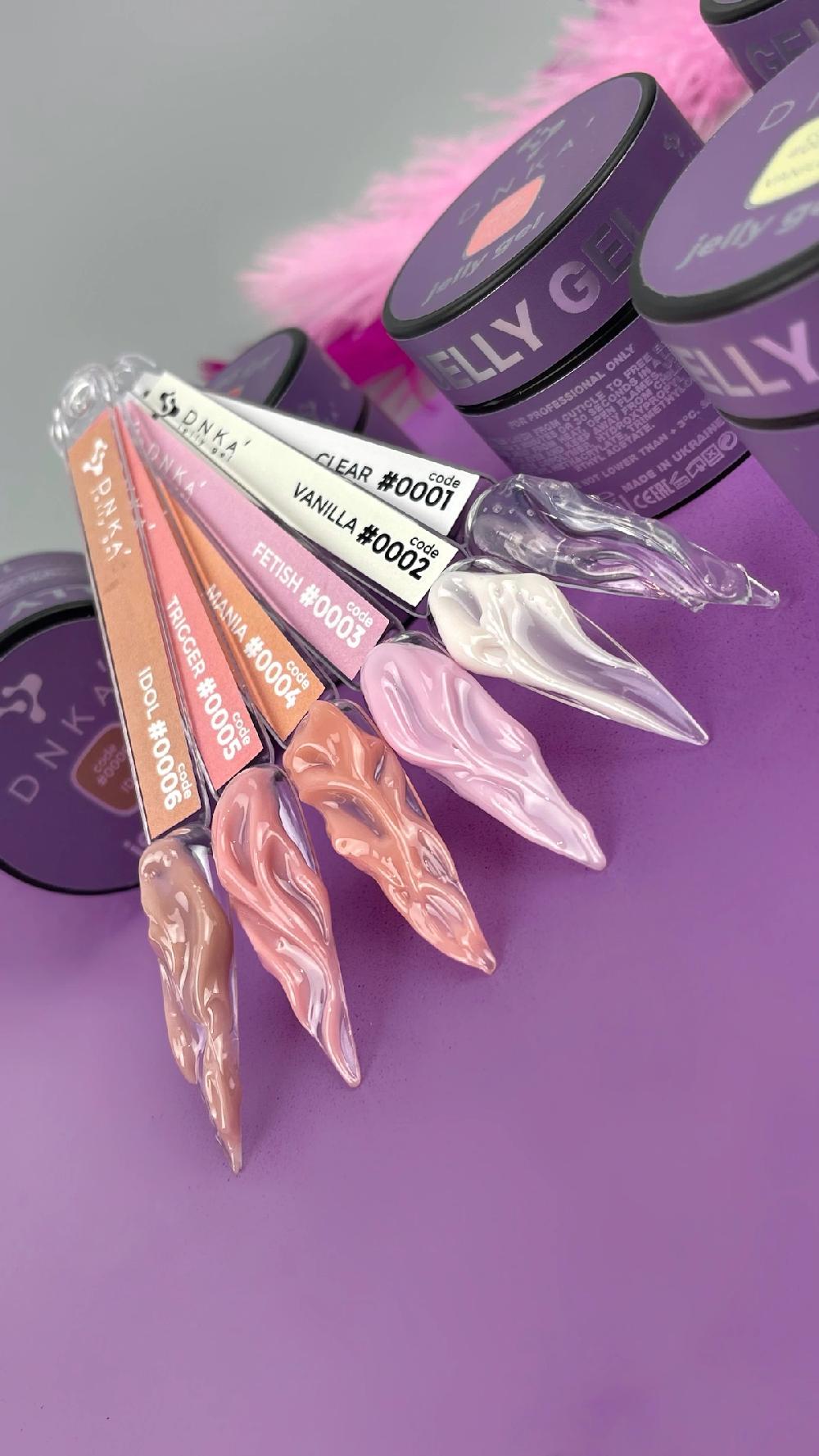 Dessata Jelly Gel DNKa’ 15 Ml #0002 Vanilla