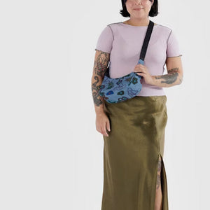 Dlirioshop Bolso Media Luna Azul Tattos