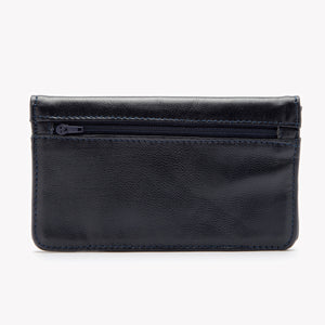 Dlirioshop Cartera De Piel Azul Dark