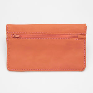 Dlirioshop Cartera De Piel Naranja
