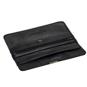 Dlirioshop Cartera De Piel Negra
