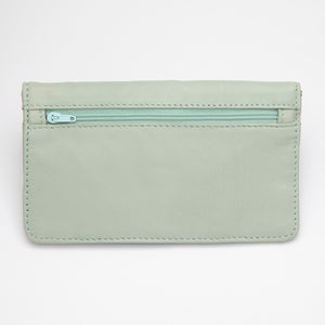 Dlirioshop Cartera De Piel Verde Chicle