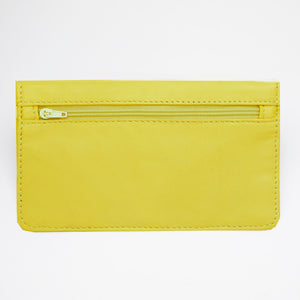 Dlirioshop Carterita De Piel Amarilla