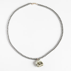 Dlirioshop Collar Bolas Grey