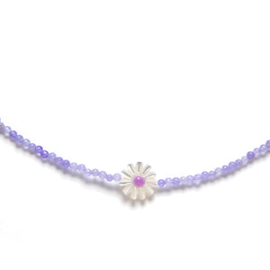 Dlirioshop Collar Flora Malva