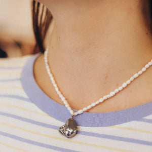 Dlirioshop Collar Perle Pink