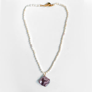 Dlirioshop Collar Perle Pink