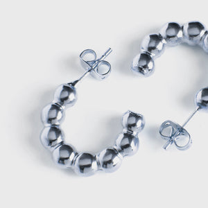 Dlirioshop Pendientes Barroco Plata