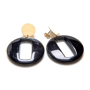 Dlirioshop Pendientes Mel Negro