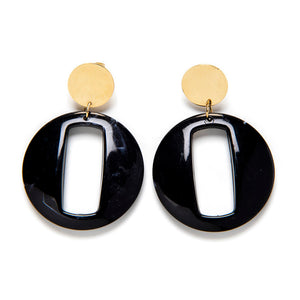 Dlirioshop Pendientes Mel Negro