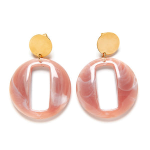 Dlirioshop Pendientes Mel Rosa