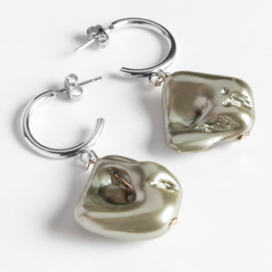 Dlirioshop Pendientes Perlé Grey