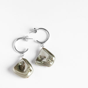 Dlirioshop Pendientes Perlé Grey