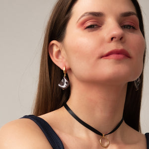 Dlirioshop Pendientes Perle Grey