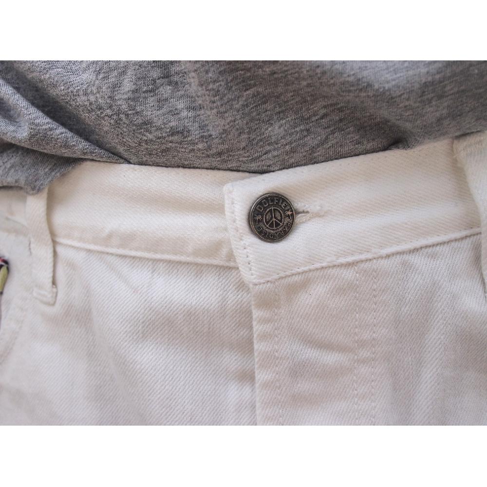 Dolfie JEANS MAN JARED - WHITE RETRO